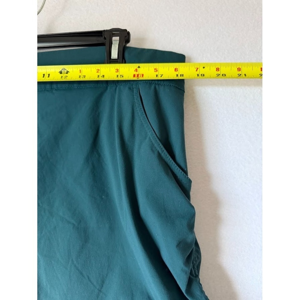 Columbia‎ Skort Women XL Green Stretch Drawstring Hem Outdoor Activewear - Picture 5 of 16